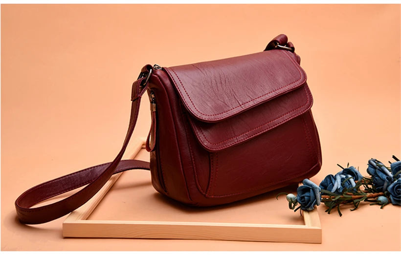 Luxury Designer Handbag High Quality Soft Leather Purses And Handbags Casual Shoulder Messenger Bags for Women 2022 New Sac