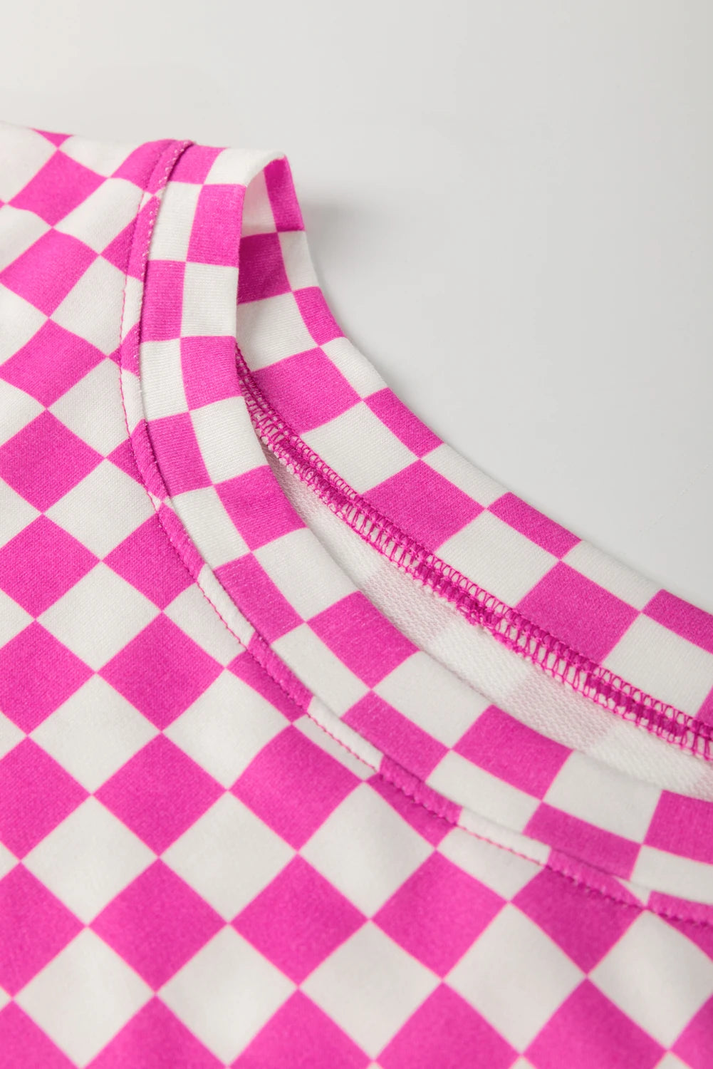 Plaid 2pcs set for women