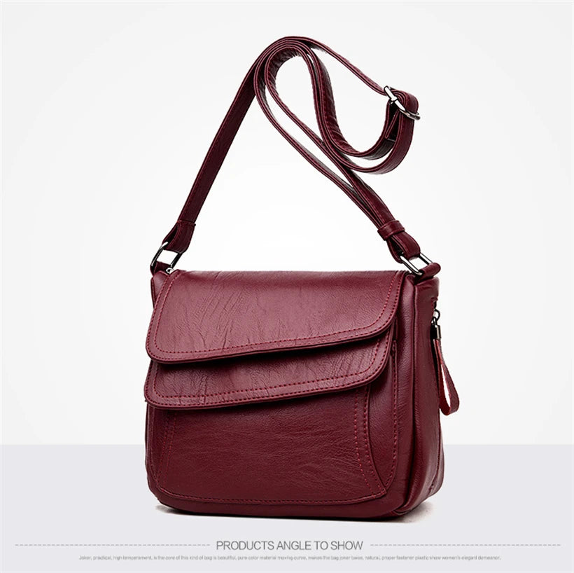 Luxury Designer Handbag High Quality Soft Leather Purses And Handbags Casual Shoulder Messenger Bags for Women 2022 New Sac