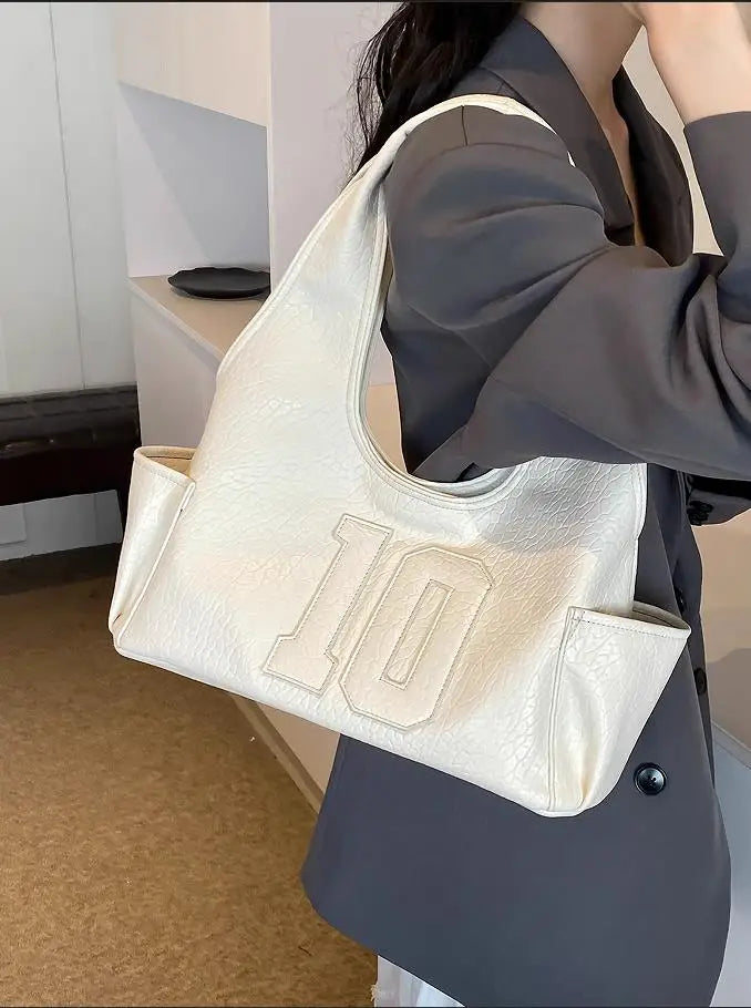 Luxury Women Bag 2025 New Armpit Handbags Women Shoulder Hobos Purse Top-Handle Bag Punk Cool Girls Shopping Packs Large Bolsas