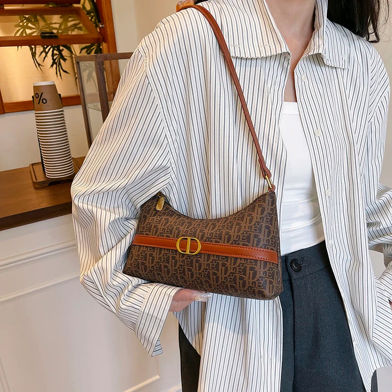 Classic Women's Leather Handbag Designer Crossbody Shoulder Purse Tote Bag Ladies Luxury Brand Perfect Gift Idea