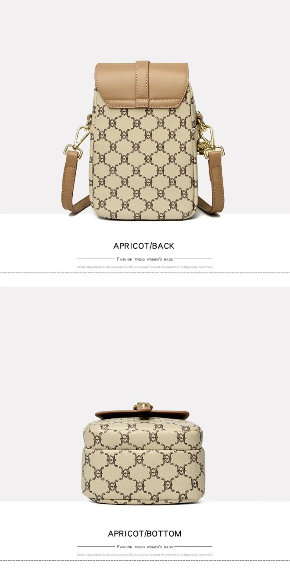 Luxury Brand Retro Handbag Mobile Phone Bag Designer Women'S Single Shoulder Crossbody Bag Women'S Mini Square Bag Sac A Main