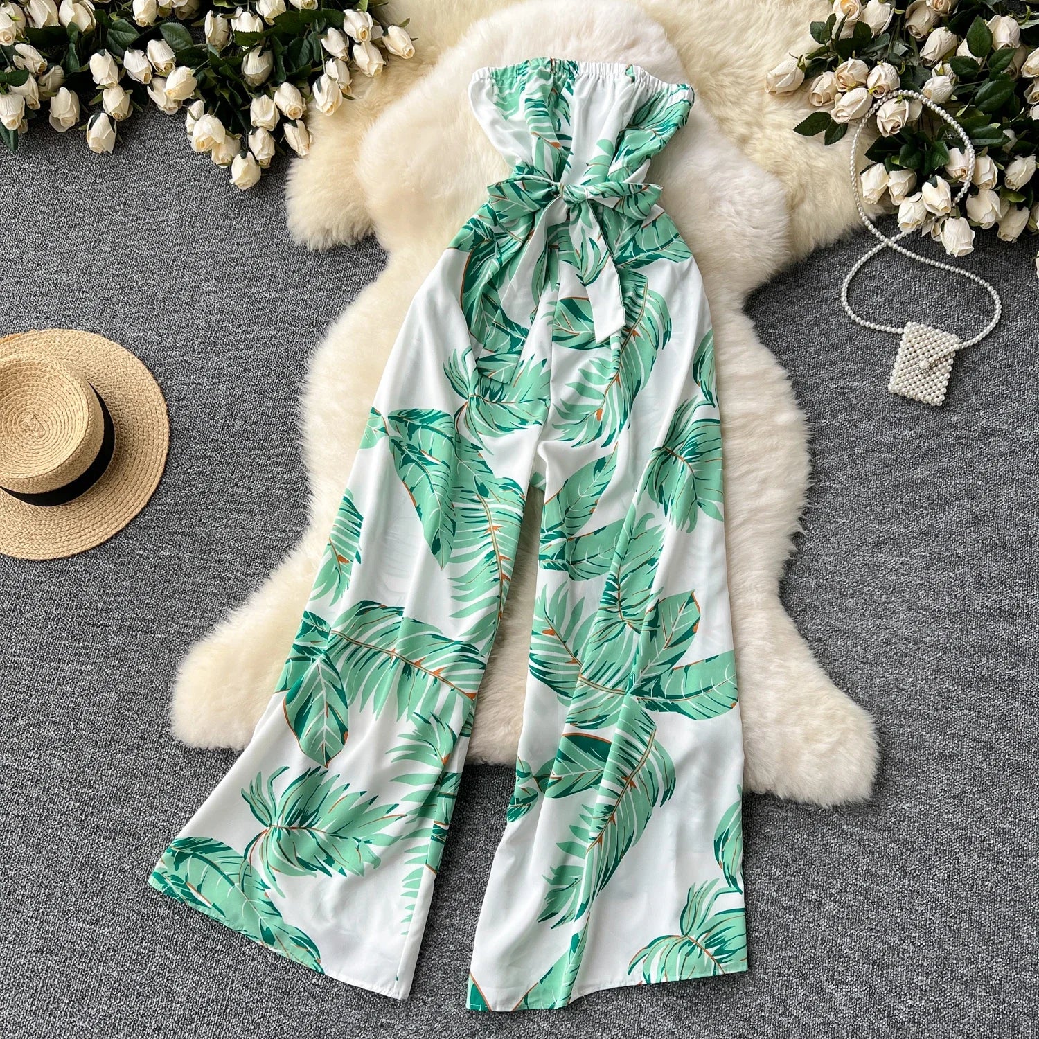 Elegant Sexy Suspender Jumpsuit