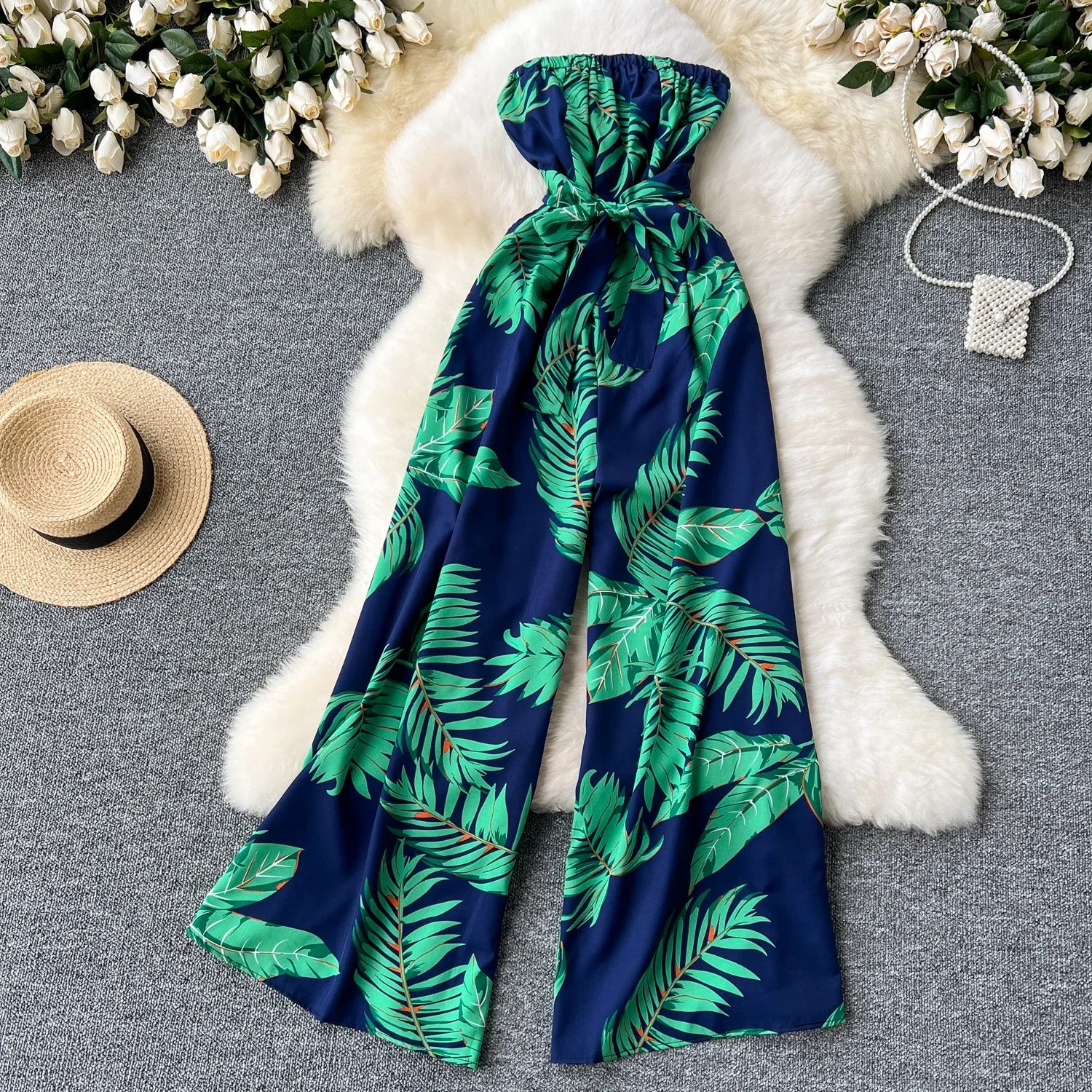 Elegant Sexy Suspender Jumpsuit
