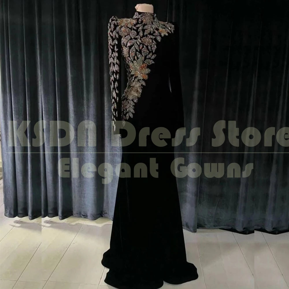 Luxury Black Evening Dresses