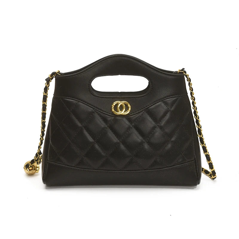 Luxury Ladies Tote Bag Handbags Leather Shoulder From Famous Designer Elegant Classic With Pockets