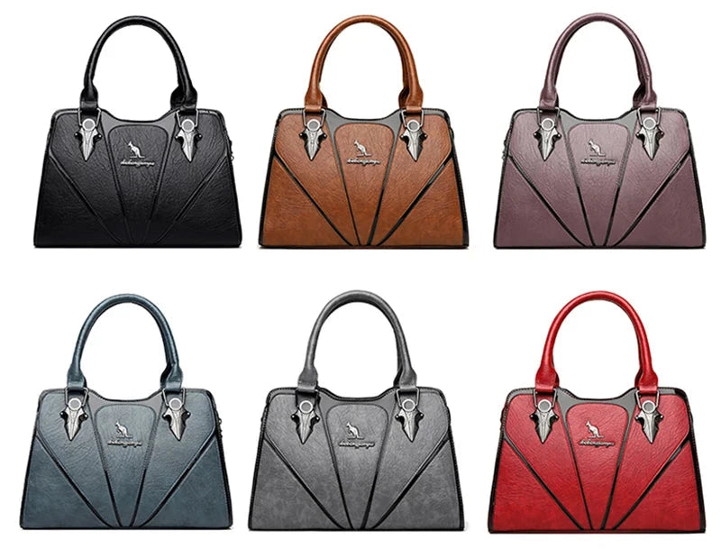 Luxury Leather Handbag for Women – Designer Crossbody