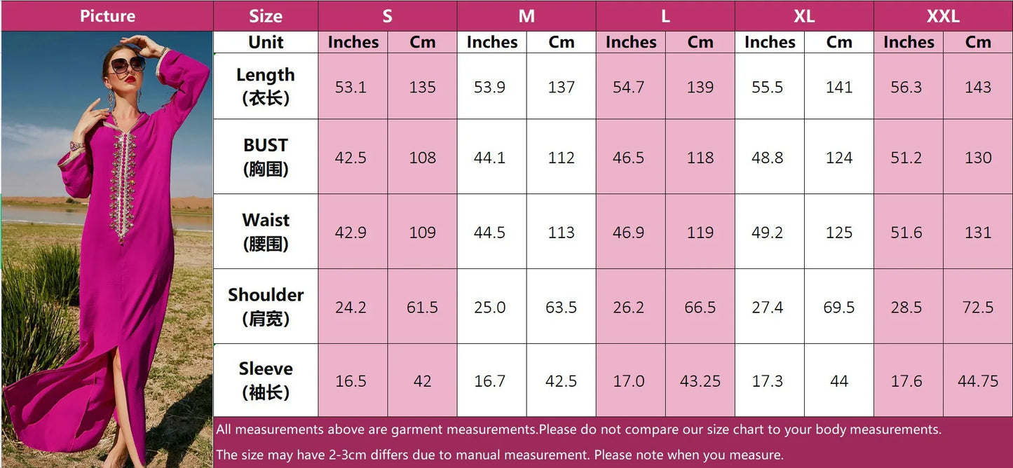 Luxury Dubai Abaya Diamonds Kaftan Jalabiya Eid Djellaba Women Muslim Dress Hooded Robe Femme Musulmane Vestidos Islam Clothing