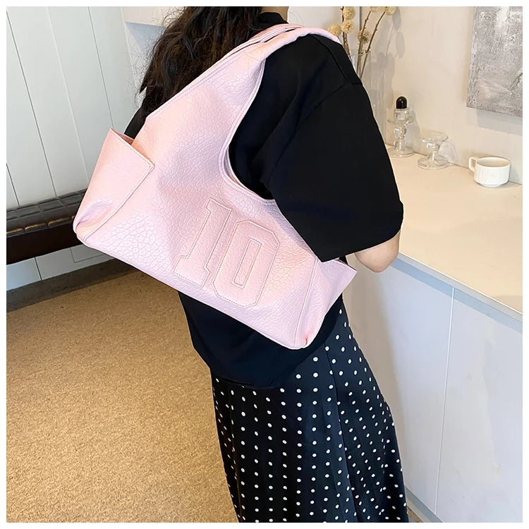 Luxury Women Bag 2025 New Armpit Handbags Women Shoulder Hobos Purse Top-Handle Bag Punk Cool Girls Shopping Packs Large Bolsas