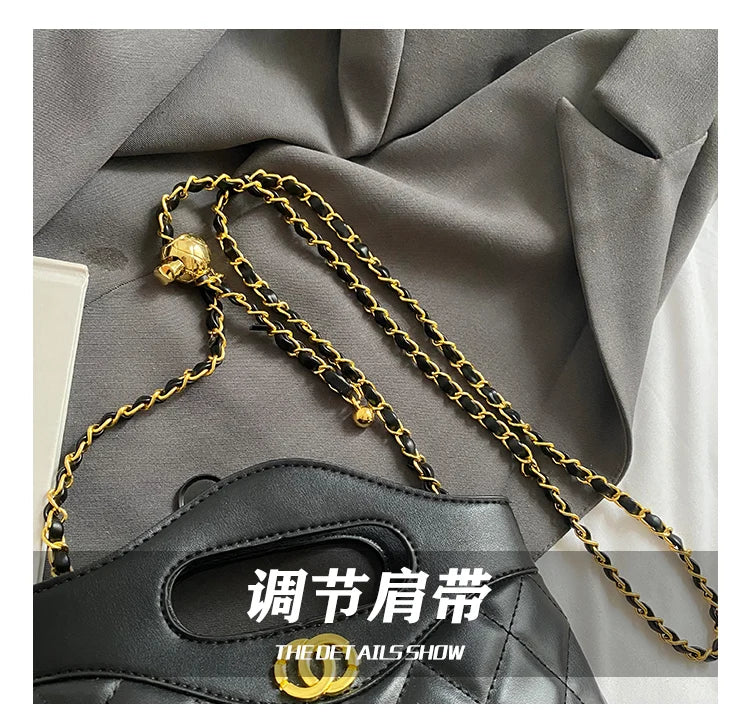 Luxury Ladies Tote Bag Handbags Leather Shoulder From Famous Designer Elegant Classic With Pockets