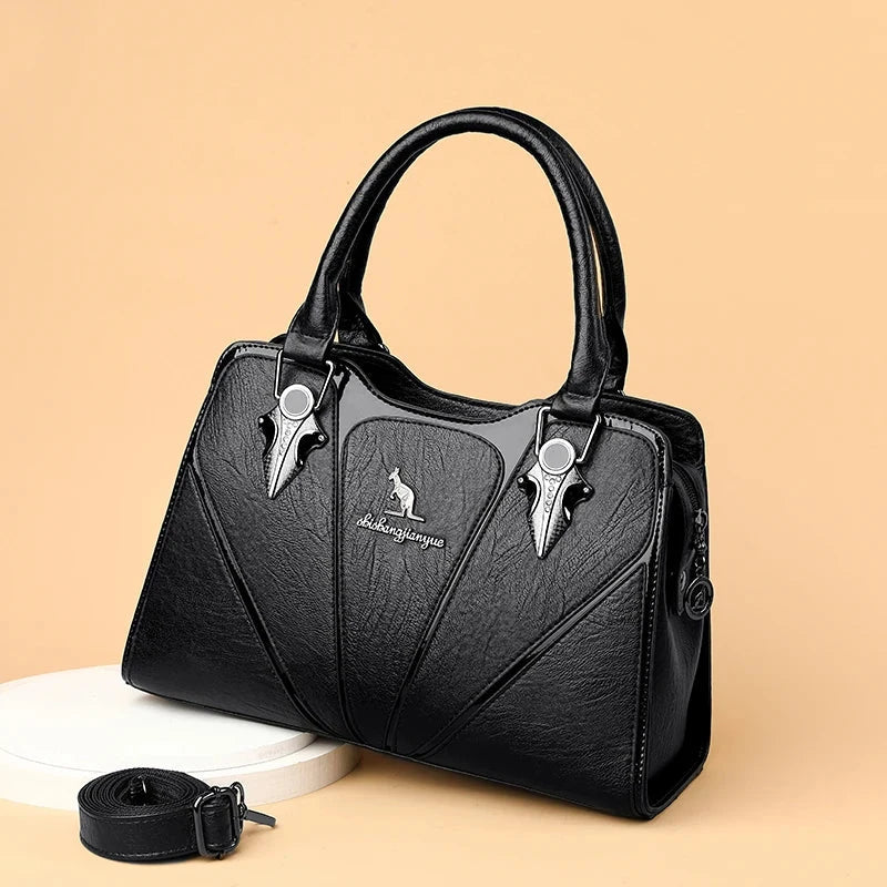 Luxury Leather Handbag for Women – Designer Crossbody