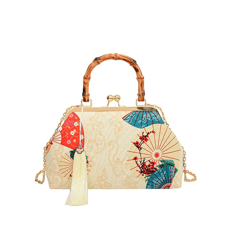 Luxury Evening Clutch Bag For Women Bride Wedding Clutch Purse Chain Shoulder Bags Small Party Handbag Rattan Handle Handle Tote