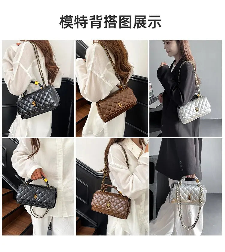 Luxury Reversible Tote Purse For Women Designer Practical Two Sided Bag Offering Two Different Look In One