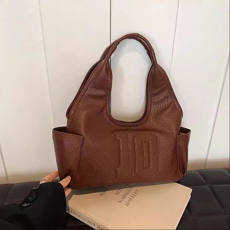 Luxury Women Bag 2025 New Armpit Handbags Women Shoulder Hobos Purse Top-Handle Bag Punk Cool Girls Shopping Packs Large Bolsas