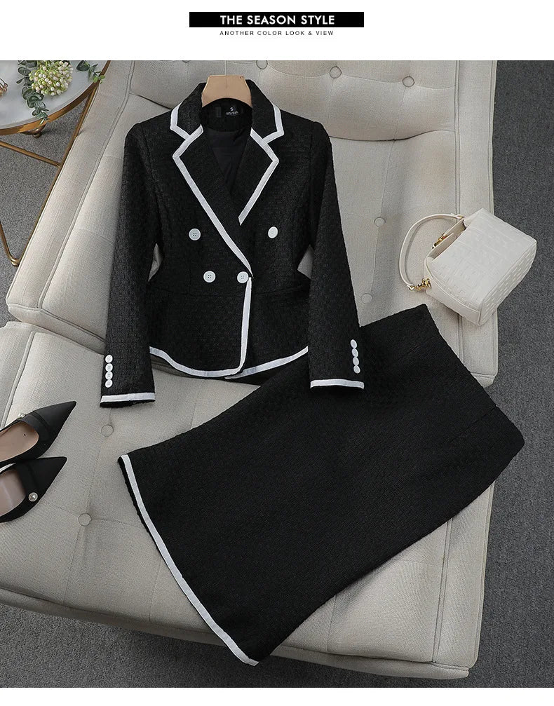 Luxury Women's Skirt Suit