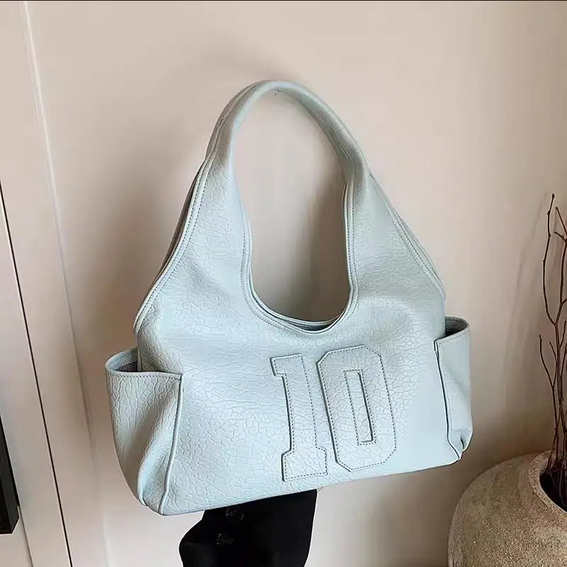Luxury Women Bag 2025 New Armpit Handbags Women Shoulder Hobos Purse Top-Handle Bag Punk Cool Girls Shopping Packs Large Bolsas