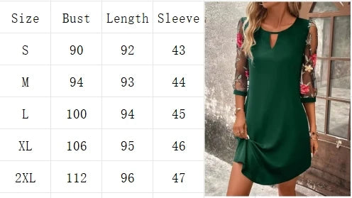 Luxury Dress Women’s Perspective Mid Sleeve