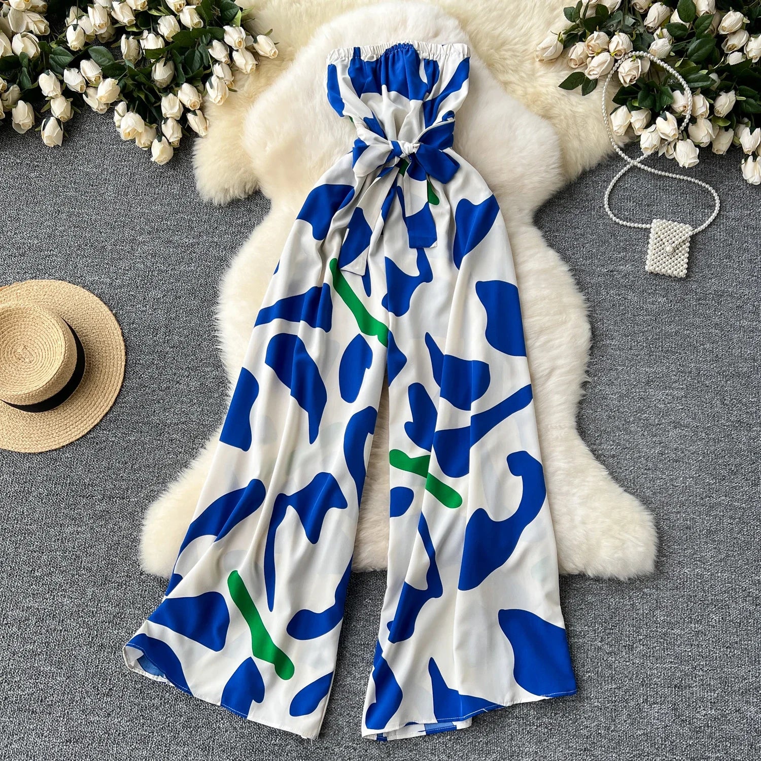 Elegant Sexy Suspender Jumpsuit
