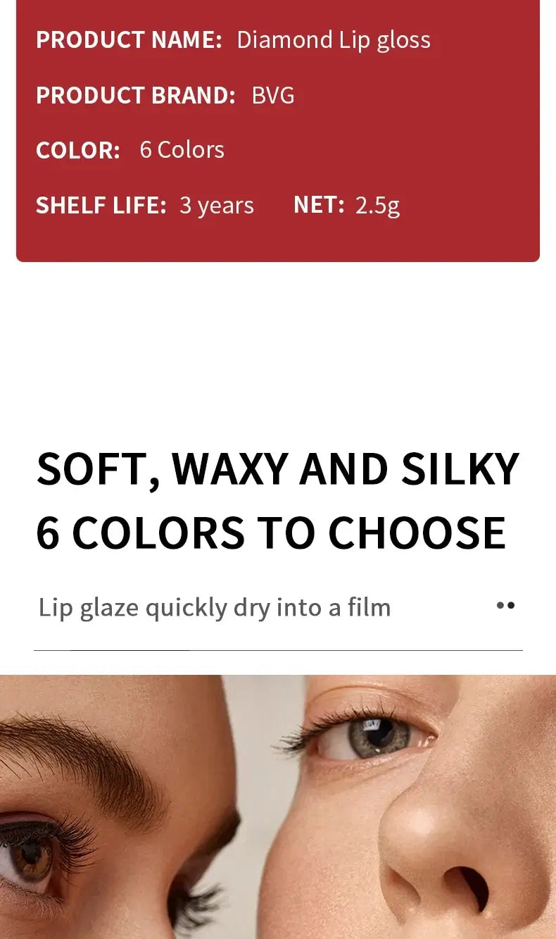 Lip Gloss Durable Moisturizing Waterproof Non-fading Non-stick Cup Color Durable Velvet Matte Lip Gloss Cosmetics For Women