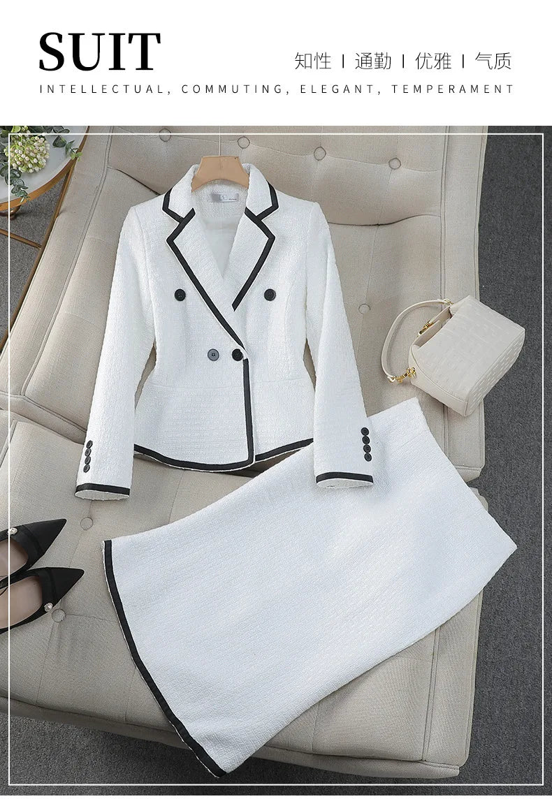 Luxury Women's Skirt Suit