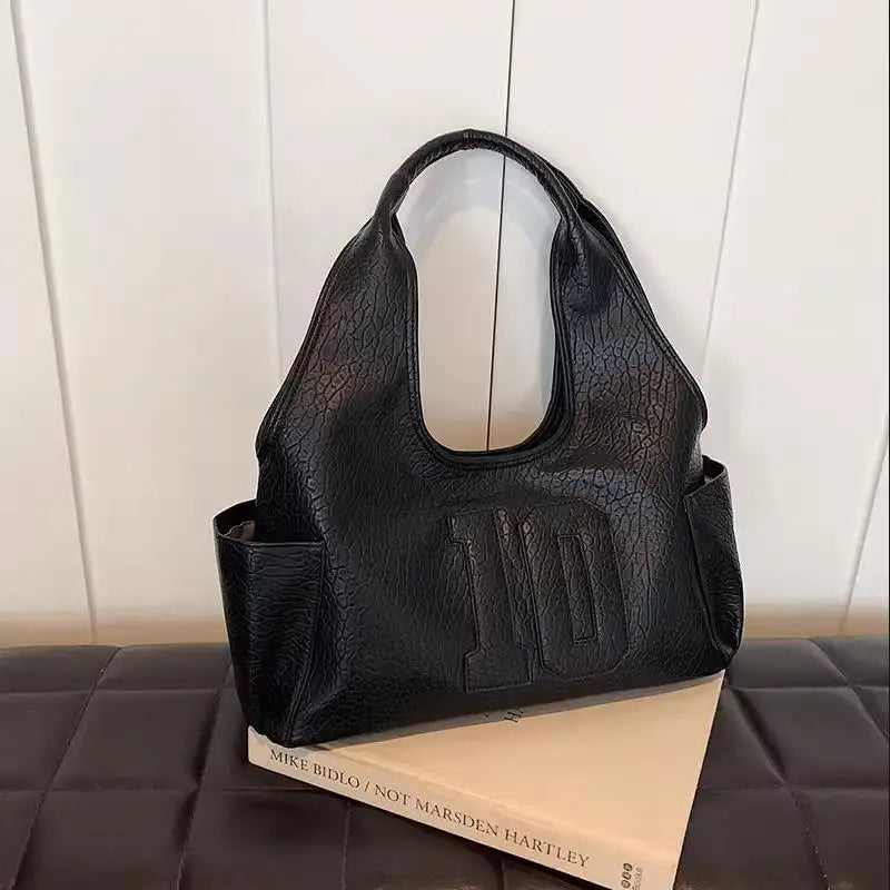 Luxury Women Bag 2025 New Armpit Handbags Women Shoulder Hobos Purse Top-Handle Bag Punk Cool Girls Shopping Packs Large Bolsas