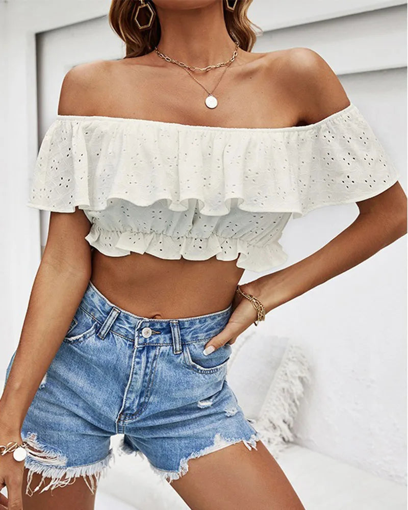 Luxury fashion slimming women's dress white sweet top female summer fairy flowy beautiful clothes