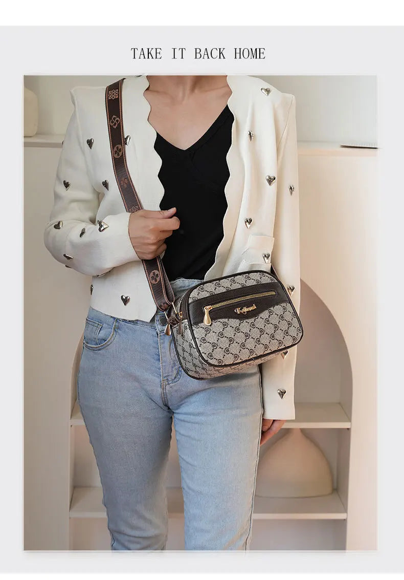 Ladies' High-end Fashion New Crossbody Bag Classic Versatile Shoulder Bag Mysa Cross-border Women's Bag Wholesale