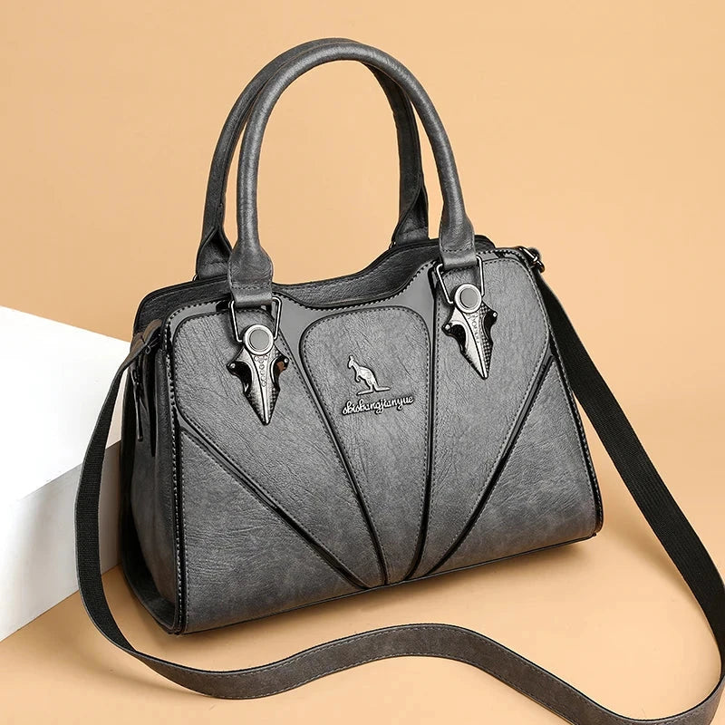 Luxury Leather Handbag for Women – Designer Crossbody