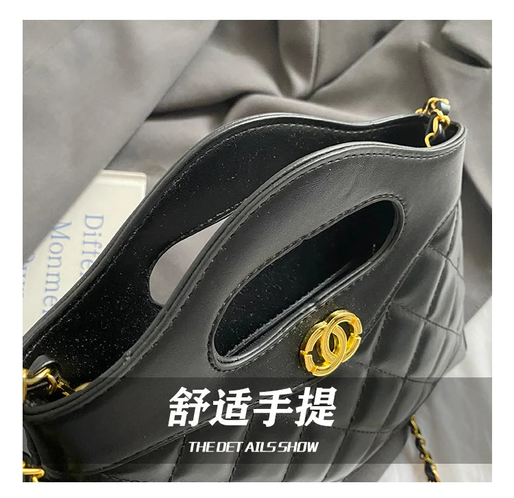 Luxury Ladies Tote Bag Handbags Leather Shoulder From Famous Designer Elegant Classic With Pockets