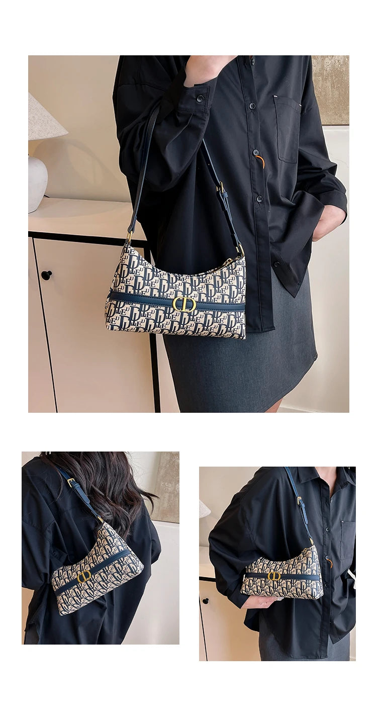 Classic Women's Leather Handbag Designer Crossbody Shoulder Purse Tote Bag Ladies Luxury Brand Perfect Gift Idea