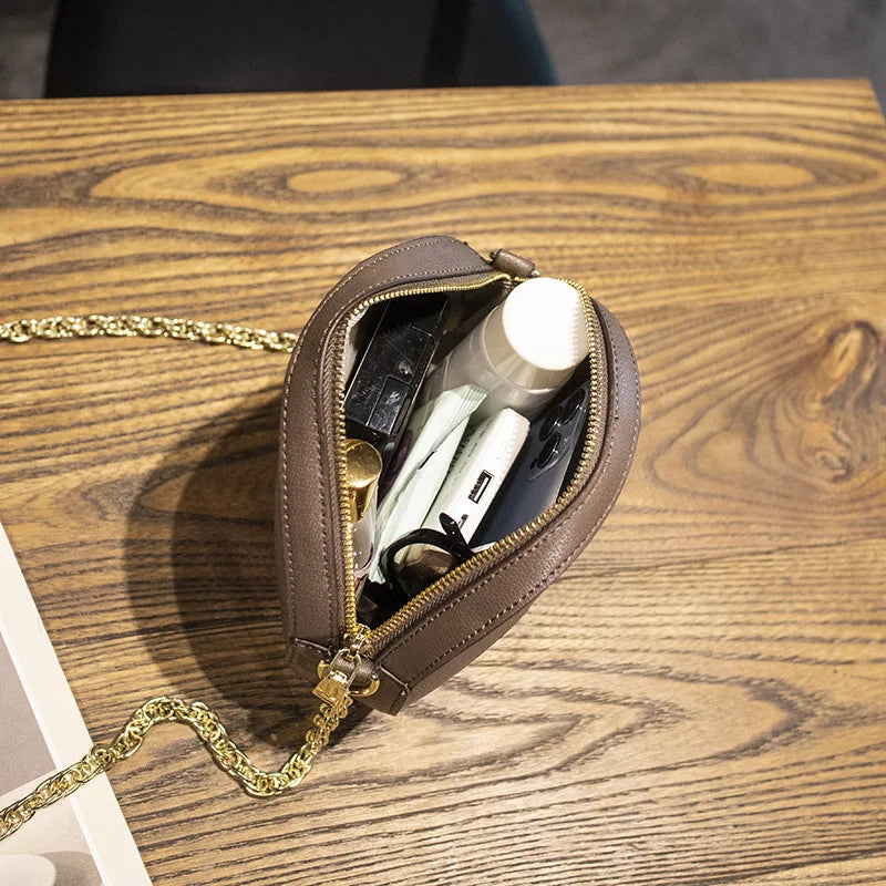 High-end luxury handbag - 2025 new model retro small round bag, versatile round-shaped bag, chain round cake bag, crossbody bag