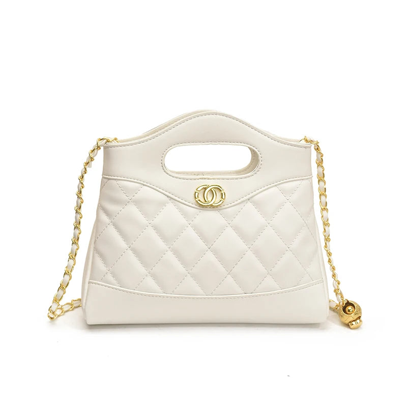 Luxury Ladies Tote Bag Handbags Leather Shoulder From Famous Designer Elegant Classic With Pockets