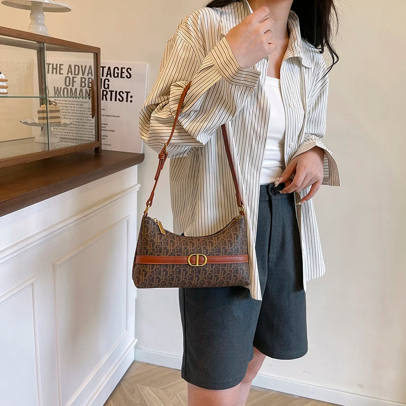 Classic Women's Leather Handbag Designer Crossbody Shoulder Purse Tote Bag Ladies Luxury Brand Perfect Gift Idea