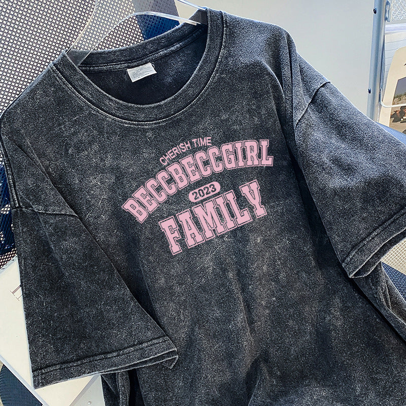 Women's Distressed T-Shirt