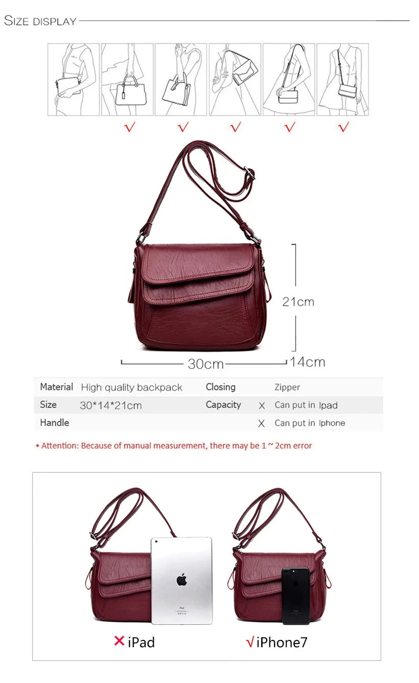 Luxury Designer Handbag – High-Quality Leather Purse
