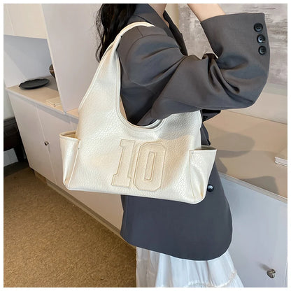 Luxury Women Bag 2025 New Armpit Handbags Women Shoulder Hobos Purse Top-Handle Bag Punk Cool Girls Shopping Packs Large Bolsas