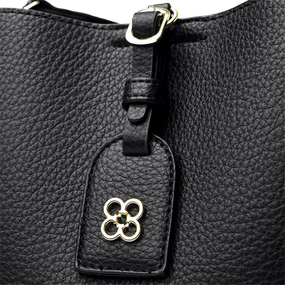 Luxury Designer High Quality Leather Women's Handbag Purses 3 Layers Multifunctional Ladies Shoulder Messenger Bags Sac Femme
