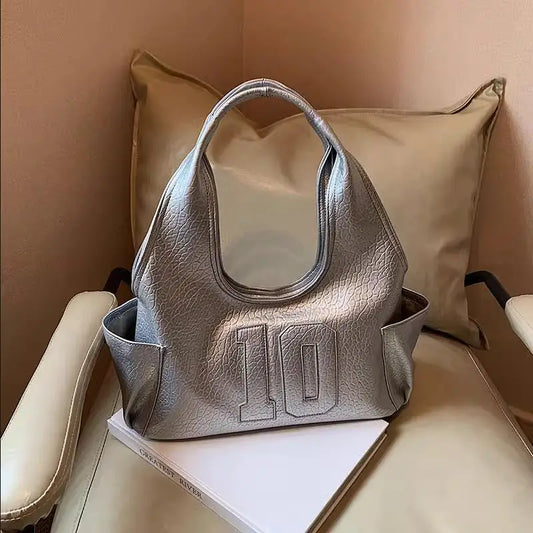Luxury Women Bag 2025 New Armpit Handbags Women Shoulder Hobos Purse Top-Handle Bag Punk Cool Girls Shopping Packs Large Bolsas