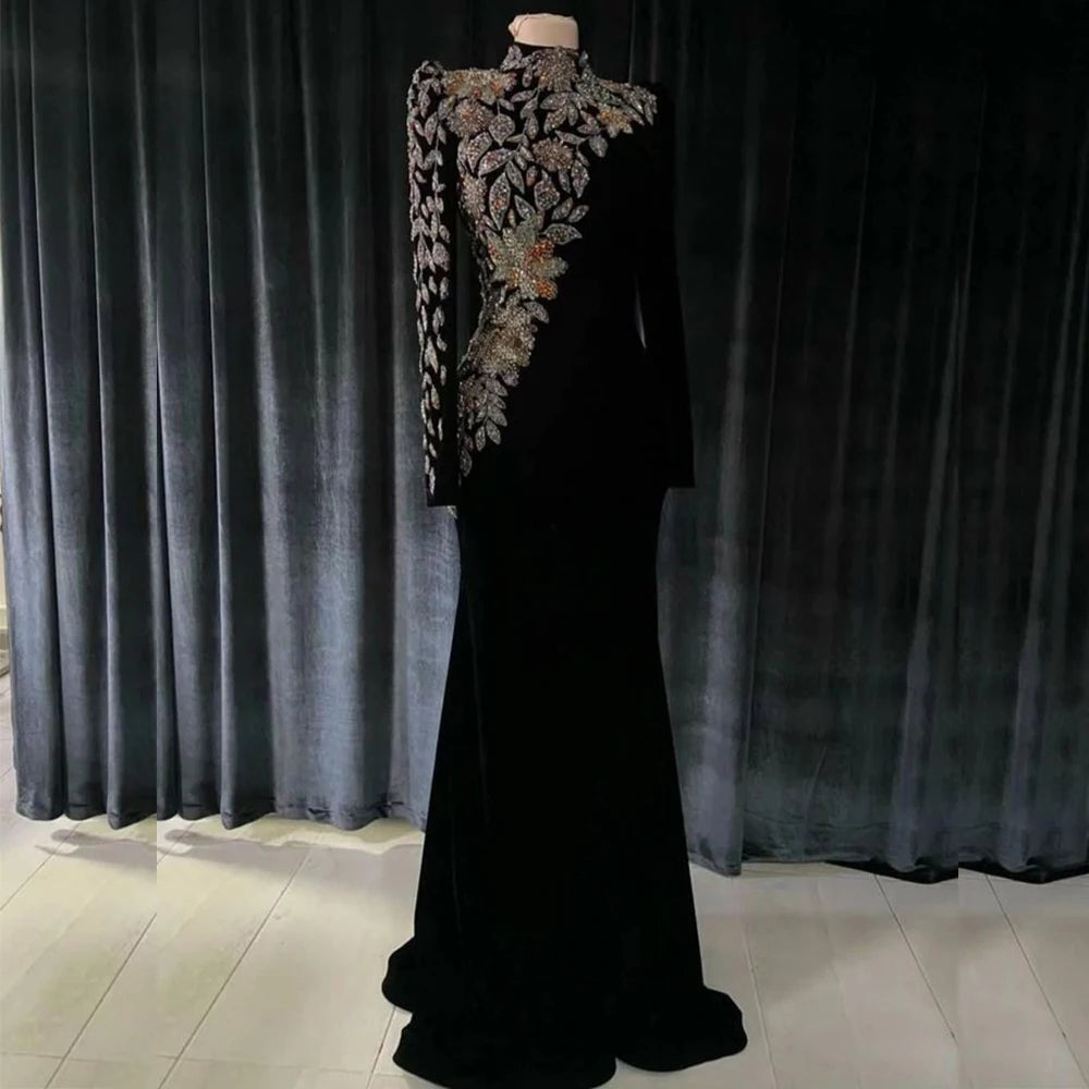Luxury Black Evening Dresses