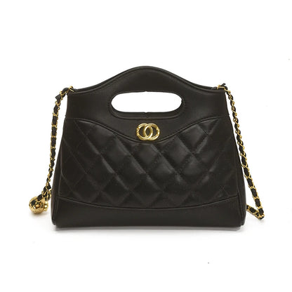 Luxury Ladies Tote Bag Handbags Leather Shoulder From Famous Designer Elegant Classic With Pockets