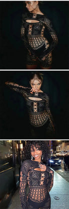 Sexy Lace Jumpsuit Dress