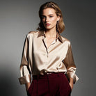 Luxury Satin Finish Blouse for Women