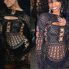 Sexy Lace Jumpsuit Dress