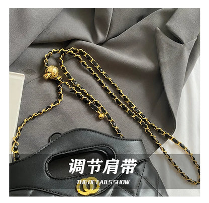 Luxury Ladies Tote Bag Handbags Leather Shoulder From Famous Designer Elegant Classic With Pockets