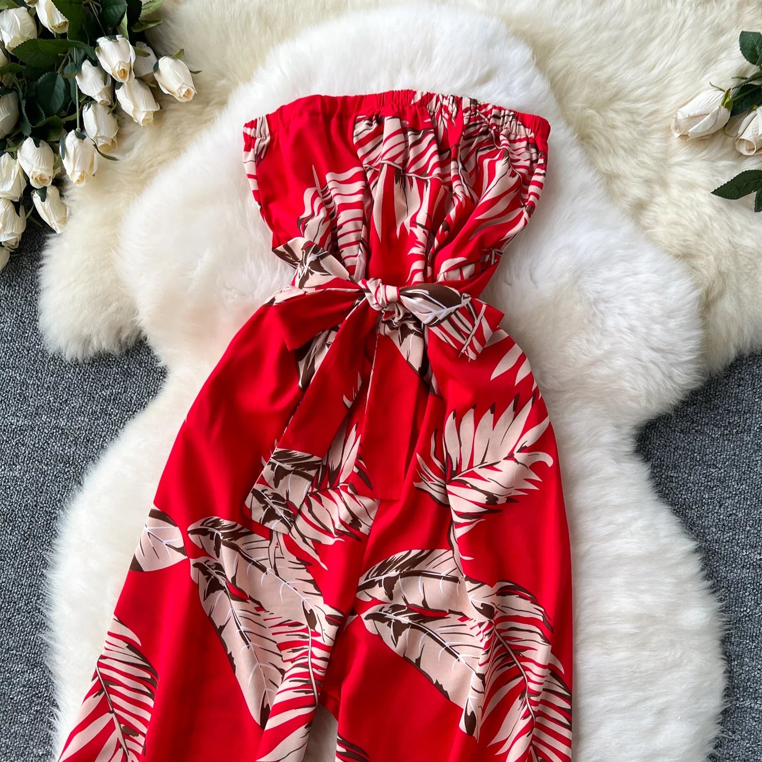 Elegant Sexy Suspender Jumpsuit