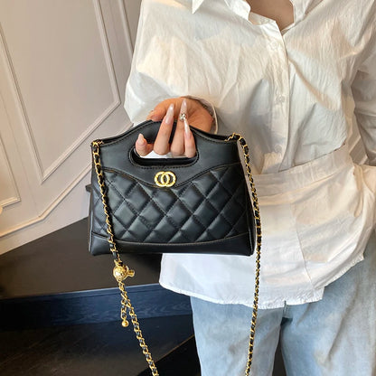 Luxury Ladies Tote Bag Handbags Leather Shoulder From Famous Designer Elegant Classic With Pockets