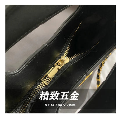 Luxury Ladies Tote Bag Handbags Leather Shoulder From Famous Designer Elegant Classic With Pockets
