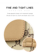 Luxury brand retro handbag