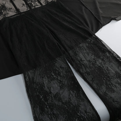 Luxury celebrity photography party nightclub evening gown lace strapless slim fit jumpsuit dress