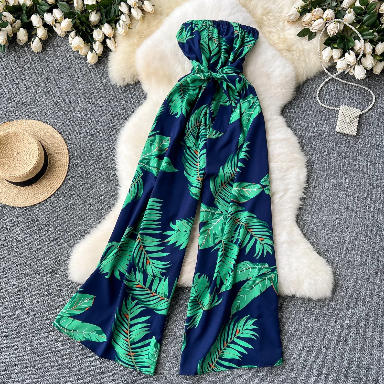 Elegant Sexy Suspender Jumpsuit